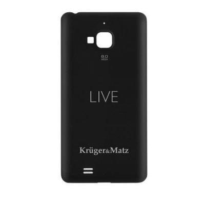 CAPAC SMARTPHONE LIVE NEGRU KRUGER&amp;amp;MATZ EuroGoods Quality foto