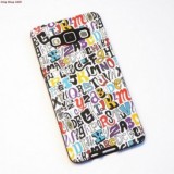Husa Telefon Samsung Galaxy A5 A500 Model M2, Plastic, Alb Fosforescent