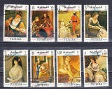 A12 S2 4 - Timbre foarte vechi - Fujeira - arta - picturi
