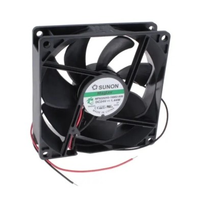 Ventilator DC axial Sunon 24VDC (8...27.6VDC) 92x92x25mm 87.5m3/h 34dBA 2 fire EF92252S1-1000U-A99 foto