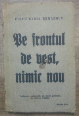 Pe frontul de vest, nimic nou - Erich Maria Remarque