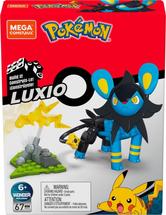 POKEMON MEGA CONSTRUX LUXIO SuperHeroes ToysZone