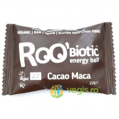 Bila Energizanta cu Cacao si Maca fara Gluten Roobiotic Ecologica/Bio 22g
