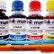 Set Flacone Cerneala Ink-Mate Compatibil Canon GI41,1x100ml Black, 1x100ml Cyan, 1x100ml Magenta, 1x100ml Yellow, Pix cu mec si Textmarker