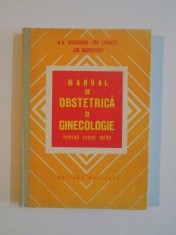 MANUAL DE OBSTETRICA SI GINECOLOGIE PENTRU CADRE MEDII de N.N GHEORGHIU-ION LEMNETE , ION RADULESCU 1975 foto
