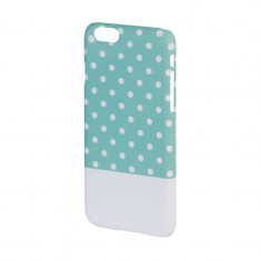 Carcasa Lovely Dots iPhone 6 Hama, Verde/Alb