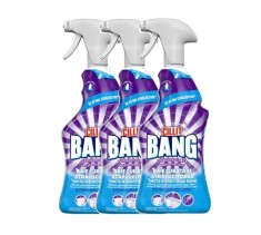 Set Spray Cillit Bang Shine pentru Baie, 3 Bucati x 750 ml