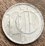 C50 - Moneda foarte veche - Cehoslovacia - 10 haler - 1988