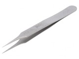 Pensetă de Precizie 110mm V&acirc;rf &Icirc;ngustat