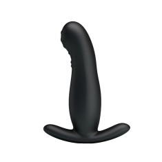 Stimulator Prostata, 7 ModuriVibratii, 4 Miscari Bile, Silicon, USB, Negru