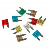 Set 10 Buc Sigurante Auto Lampa Micro Blades Fuses LAM70085