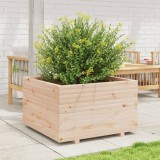 VidaXL Jardinieră de grădină, 80x80x49,5 cm, lemn masiv de pin
