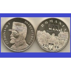 Romania 2019 - 50 bani, Desăv&acirc;rșirea Marii Uniri &ndash; Regele Ferdinand I,