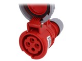 Conector alimentare AC trifazat 16A 400VAC IP67 Soclu Mamă