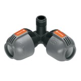 Conector unghiular Gardena 02782-20, filet exterior, plastic, 25 mm x 1/2 inch