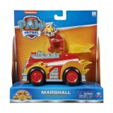 Masinuta cu figurina Paw Patrol, Deluxe, Marshall 20127441