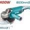 TOTAL - POLIZOR UNGHIULAR - 230MM - 2400W (INDUSTRIAL) PowerTool TopQuality