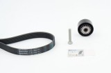 Set curea transmisie cu caneluri Renault Clio III, Clio IV, Modus / Grand Modus, Twingo II, Wind Motor 1.2, 1.2, 1.2, 1.2, 1.2, OE 7701478934