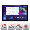 Navigatie Toyota Corolla Edotec 4+32 2K 13 inch qled android 4G DSP gps internet Kit-063 CarStore Technology