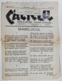 CALICUL , ZIAR DE SATIRA SI UMOR , ANUL XXXXVII , NR. 9-10 , 1928