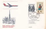 FILATELIE TEMATICA - PLIC AUSTRIA TEMATICA AVIATIE