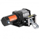 Troliu electric 12V, capacitate 1361 kg, Lungime cablu 12 m, Telecomanda cu fir, IP55