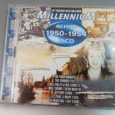 Millennium 40 Hits 1950-1954 - 2CD - Selectiuni - (1998/EMI/UK) - CD/Nou-Sigilat