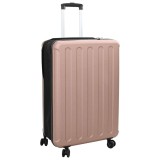 Valiză pliabilă rigidă 28&#039;&#039; Roz Aurie 50x30x76 cm ABS