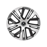 Set 4 Capace Roti 15 Inchi (R15) Raven Gri-Negru, Compatibile Cu Mercedes, Autohelix MSA