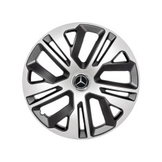 Set 4 Capace Roti 15 Inchi (R15) Raven Gri-Negru, Compatibile Cu Mercedes