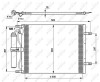 NRF 35784 EASY FIT Condensator, climatizare