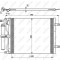 NRF 35784 EASY FIT Condensator, climatizare