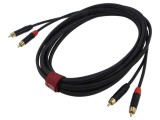 Cablu Jack 6,3mm mono 3m negru ecranat Reds Music