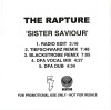 CD The Rapture &lrm;&ndash; &#039;Sister Saviour&#039;, original, Dance
