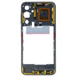Carcasa Mijloc Samsung Galaxy A25 5G A256 Originala Neagra cu Buton Volum