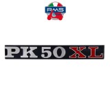 Sigla scris &quot;PK 50 XL&quot; laterala Vespa PK 50 XL / Elestart (85-90) - PK 50 XL Plurimatic / Elestart (86-90) 2T AC 50cc