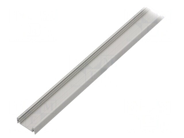 Profil LED Aluminiu Anodizat 1m Natural SURFACE14