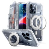 Husa pentru iPhone 15 Pro, Supcase Unicorn Beetle Pro MagSafe, Clear