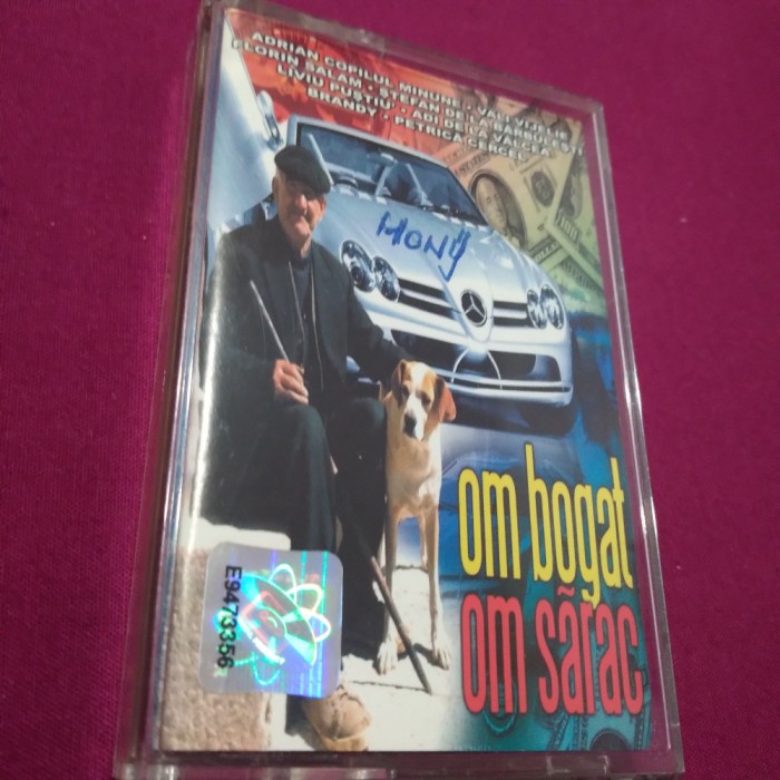 CASETA AUDIO MANELE OM BOGAT OM SARAC RARA!!ORIGINALA