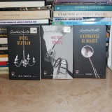 LOT 3 CARTI AGATHA CHRISTIE : O SUPRADOZA DE MOARTE + OGLINDA SPARTA + HOTEL BERTRAN , RAO , 2010 *