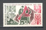Franta.1973 Imigrarea polonezilor 1921-1923 SF.722