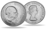 Marea Britanie 1965 - 1 crown, Churchill, UNC