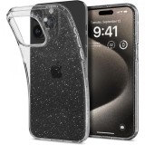 Husa pentru Apple iPhone 15 Pro Max, Spigen, Liquid Crystal Glitter, Transparenta ACS06559