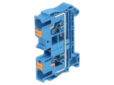 Conector de &Icirc;mbinare Șine 0.5-10mm&sup2; 2 Pini Albastru