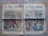 LE PETIT JOURNAL Nr.522/598 du 18/11/1900 - 4/05/1902 UN DOMPTEUR BLESS&Eacute; PAR UN LION, RESULTAT DES ELECTIONS