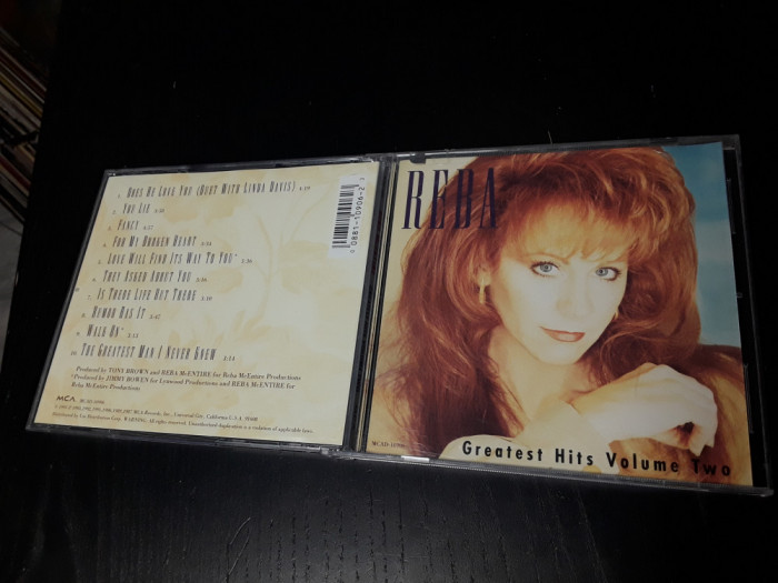[CDA] Reba McEntire - Greatest Hits Volume Two - cd audio original