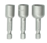 Cumpara ieftin Set de chei tubulare magnetice 3buc: 8,10,13 x 48mm, 1/4&#039;&#039; Dedra