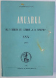 ANUARUL INSTITUTULUI DE ISTORIE &quot; A. D. XENOPOL &quot; TOMUL XXX , 1993