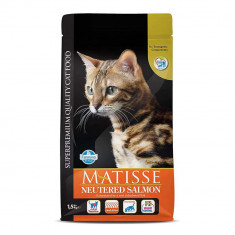 Hrana Uscata Farmina pentru Pisici Sterilizate Matisse Somon, 1,5 kg foto