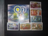 TIMBRE ROMANIA LP 1184 LP 1185 1987 BASME DE PETRE ISPIRESCU SERIE COLITA MNH